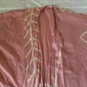 Hand Woven, Hand Dyed, Plus Size, Duster, Jacket, Coverup - Great Layering Piece